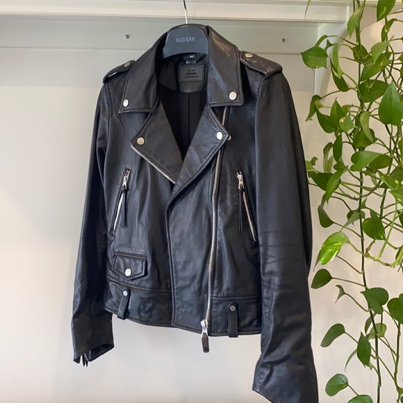 Rudsak Jackets \u0026 Coats | Rudsak Mergo Womens Classic Leather Jacket | Color: Black | Size: M | Charlotteroses's Closet